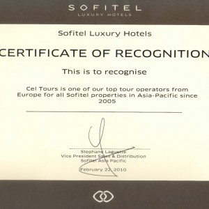 award_sofitel_certificate_2010