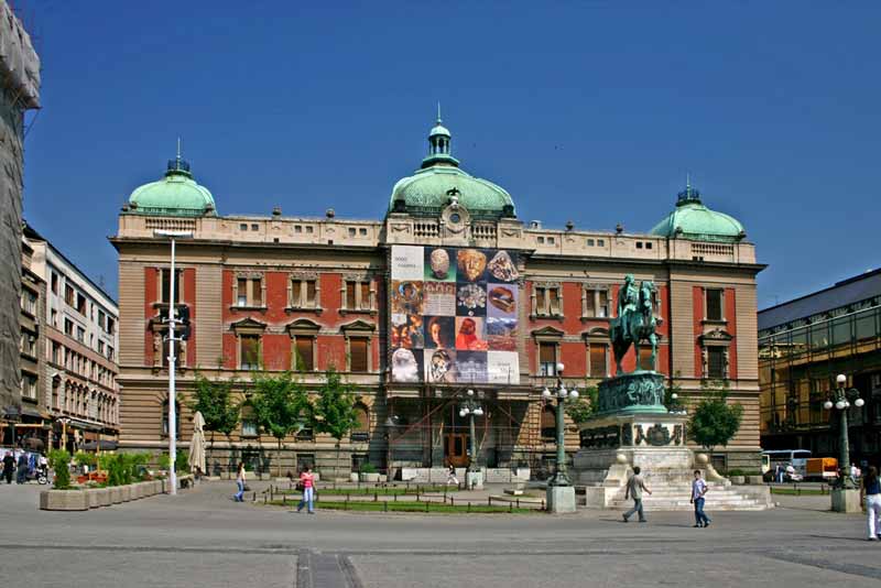 貝爾格萊德國家museam  - 塞爾維亞 - 巴爾幹地區 - 歐洲 -  CEL-之旅