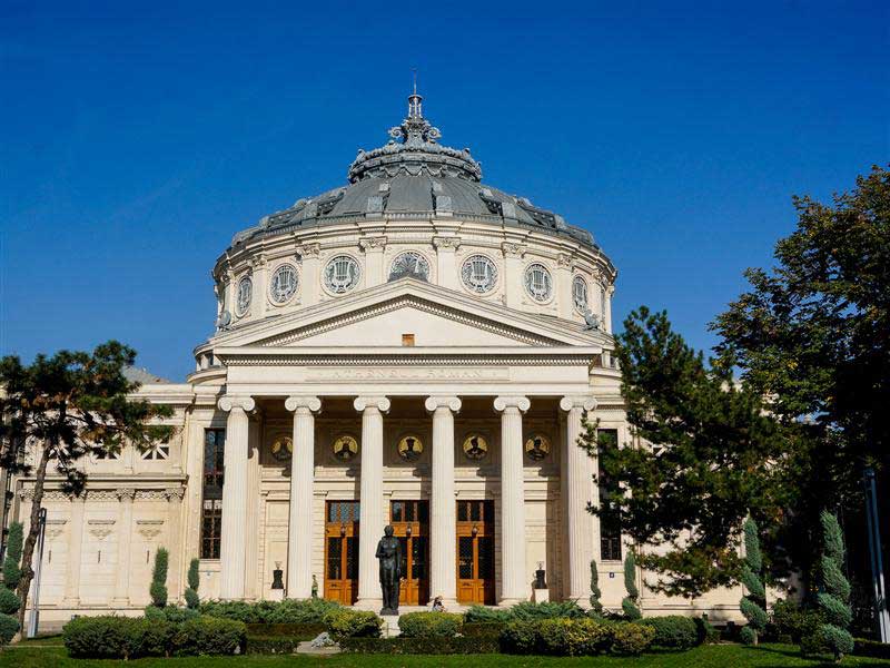 Bucharest-румынско-Athenaeum-Балканов-Европа-Cel-туры